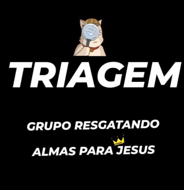 Triagem Resgatando almas para JESUS